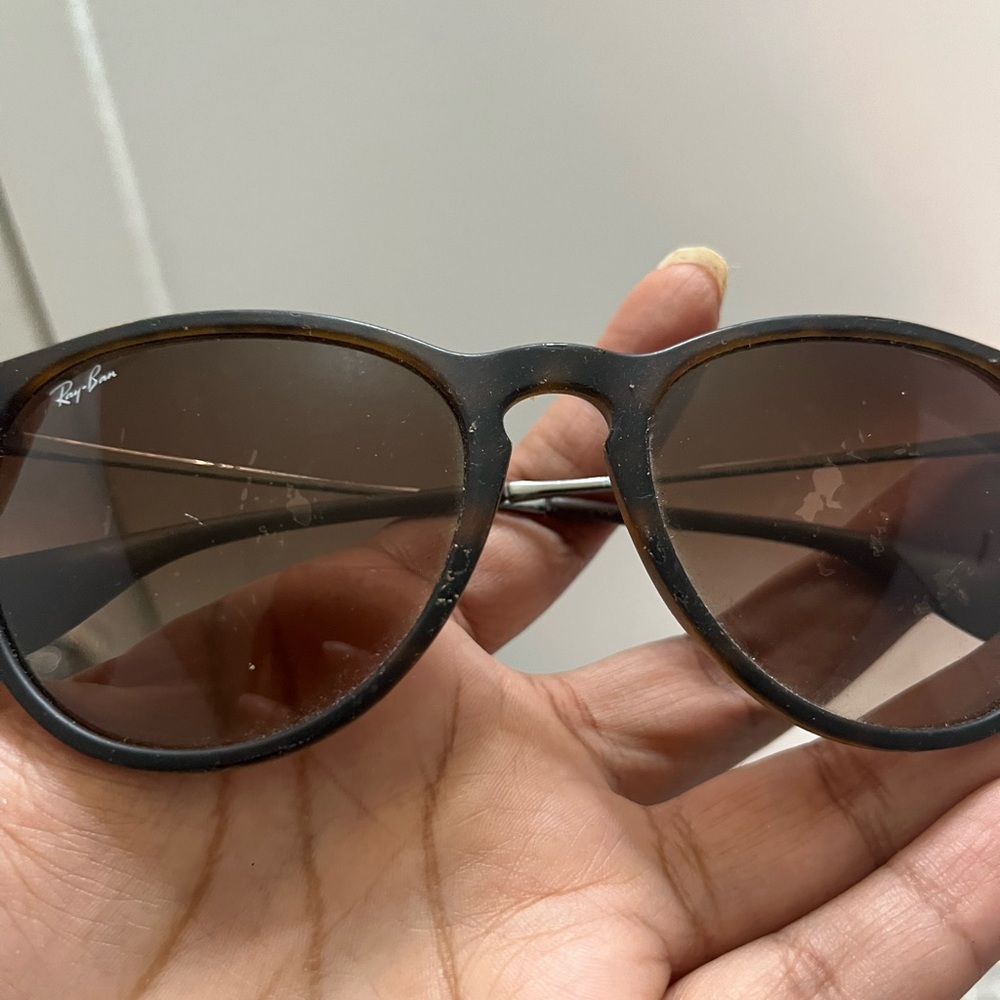 Ray-Ban Erika Dark Brown Sunglasses - Picture 5 of 5